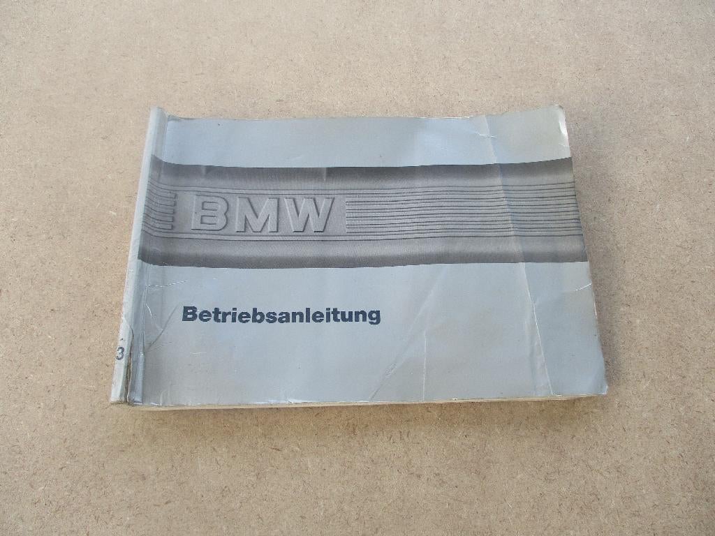 BMW E30 3-serie Handleiding/Betriebsanleitung 01409750770, Ophalen of Verzenden