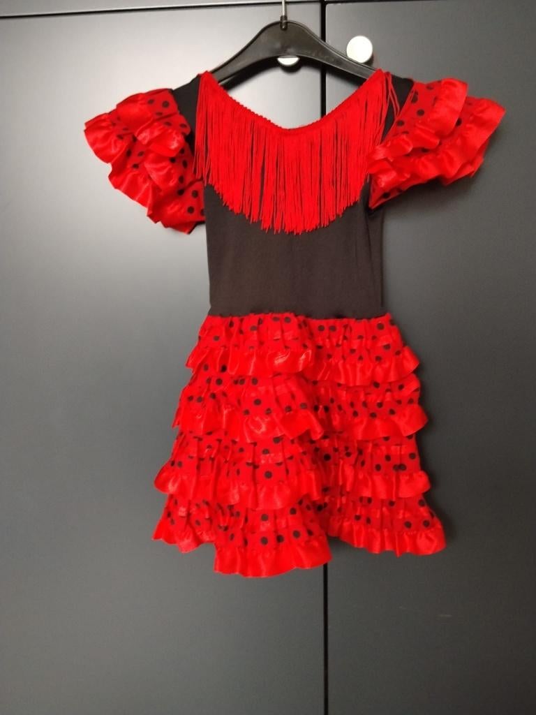 Spaanse jurk, Ophalen of Verzenden, Zo goed als nieuw, Meisje