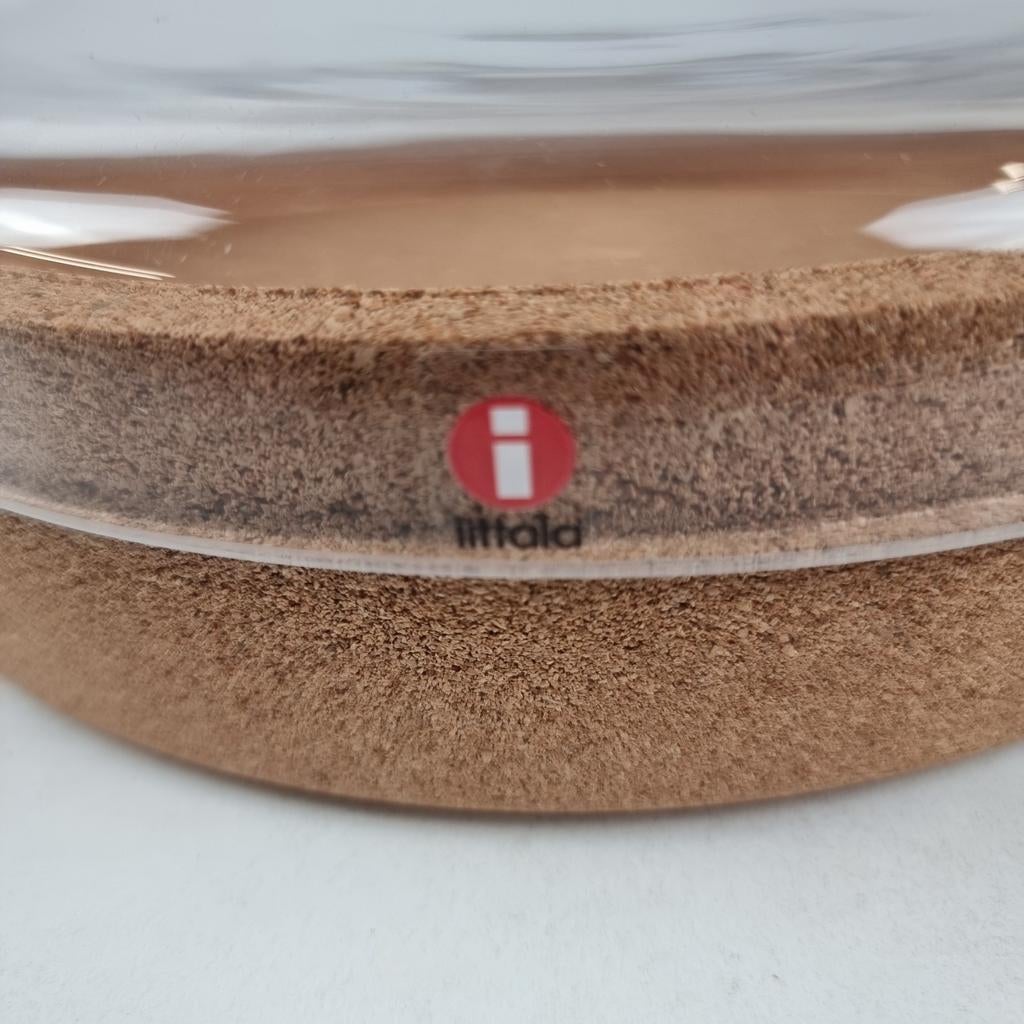 Iittala Vitriini Doos – Helder Glas met Kurk – 220 x 60 mm, Ophalen