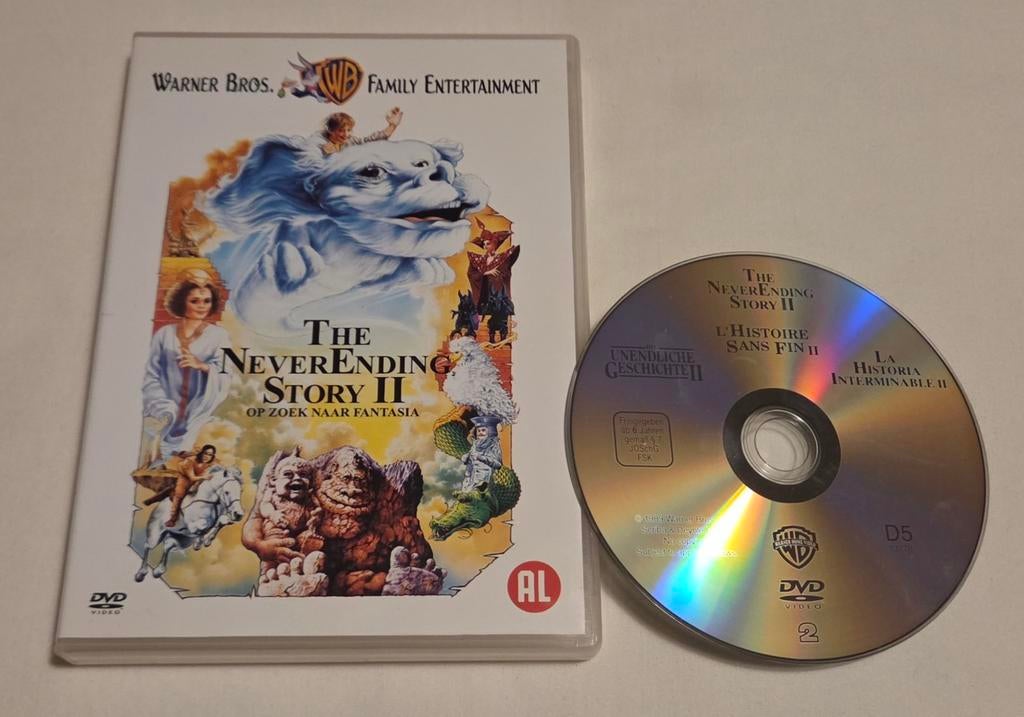 The Neverending Story Dvd Fantasy, Alle leeftijden, Ophalen of Verzenden, Zo goed als nieuw