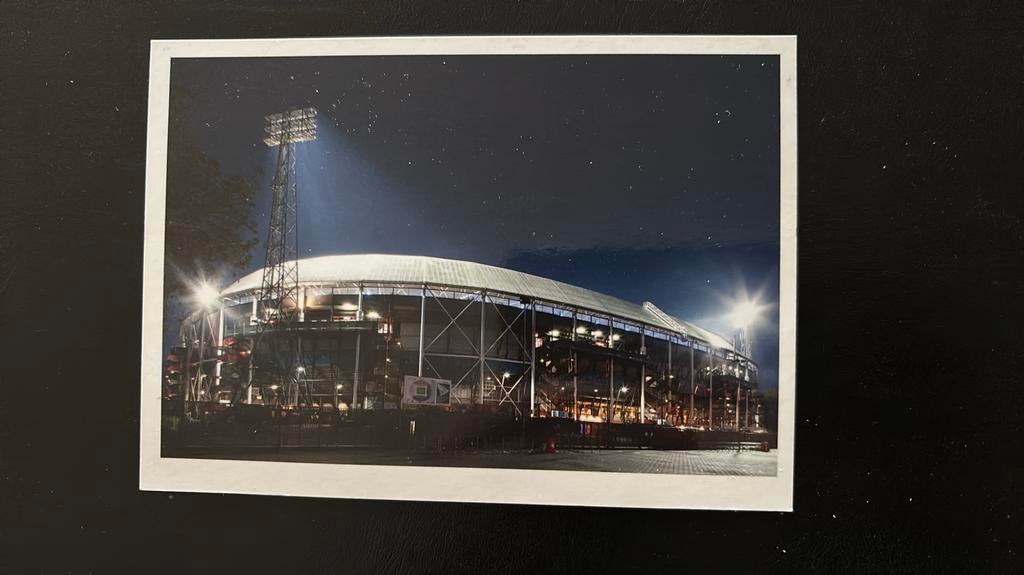 Rotterdam Stadion Feyenoord  Ansichtkaart, Ophalen of Verzenden, Zo goed als nieuw, Feyenoord, Spelerskaart