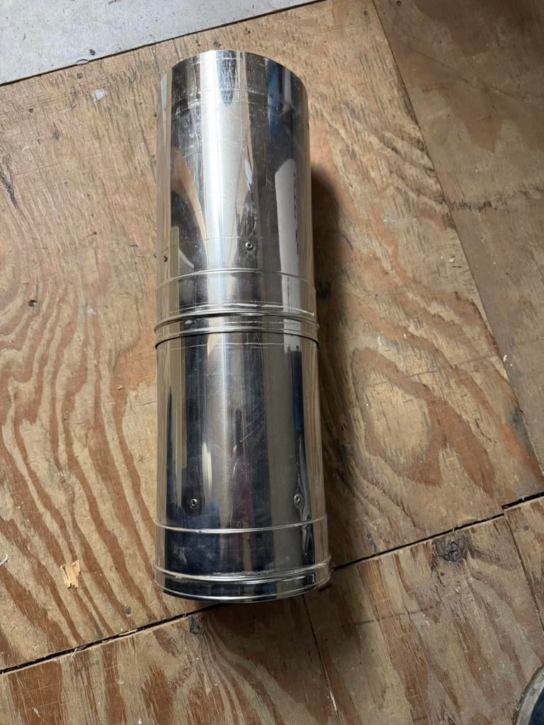 RVS kachel afvoer buis & bochten, Huis en Inrichting, Kachels, Ophalen of Verzenden, Gebruikt, Gas, Gaskachel