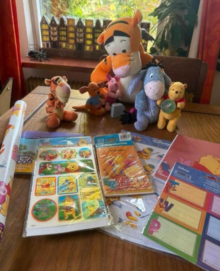 Winnie de Pooh pakket, Ophalen of Verzenden, Overige figuren, Gebruikt, Beeldje of Figuurtje