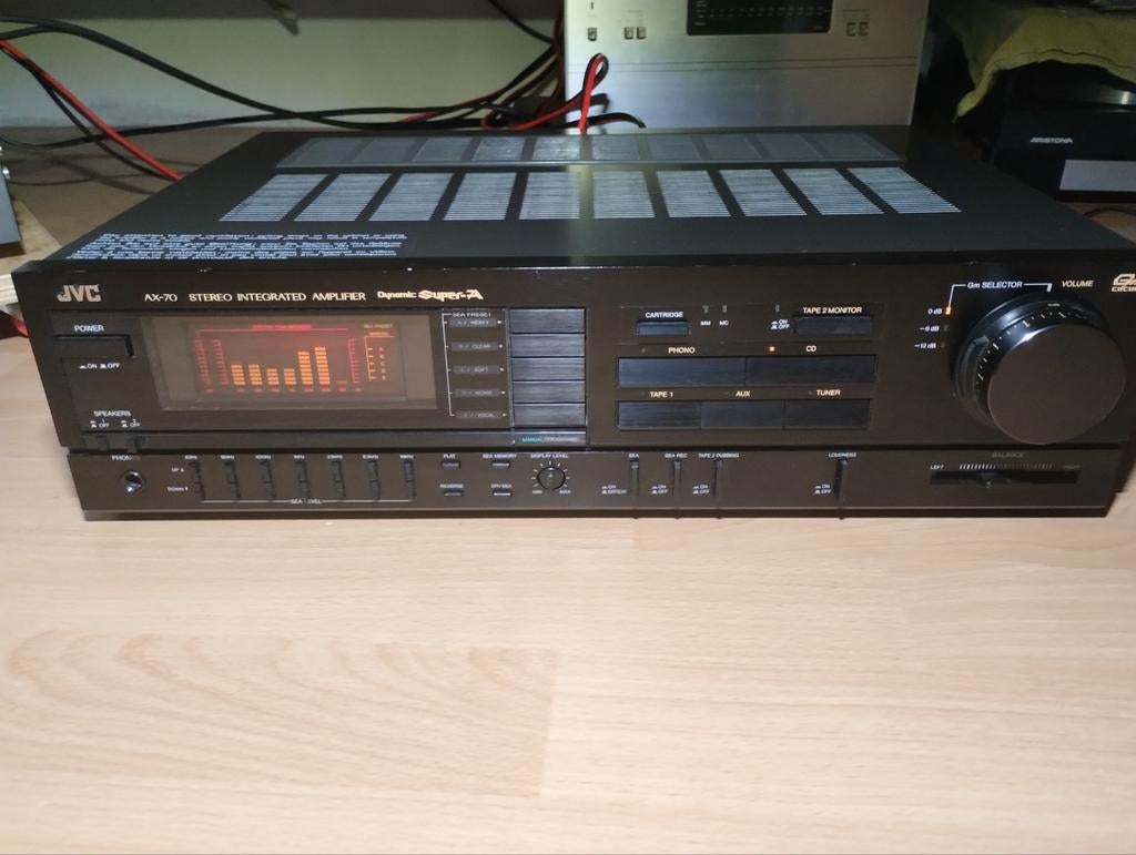 JVC AX-70 Stereo Versterker - Topklasse!, Ophalen, Gebruikt, JVC, 60 tot 120 watt
