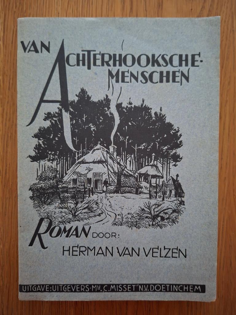 Boek Van Achterhooksche menschen, Ophalen of Verzenden, Gelezen, Herman van Velzen
