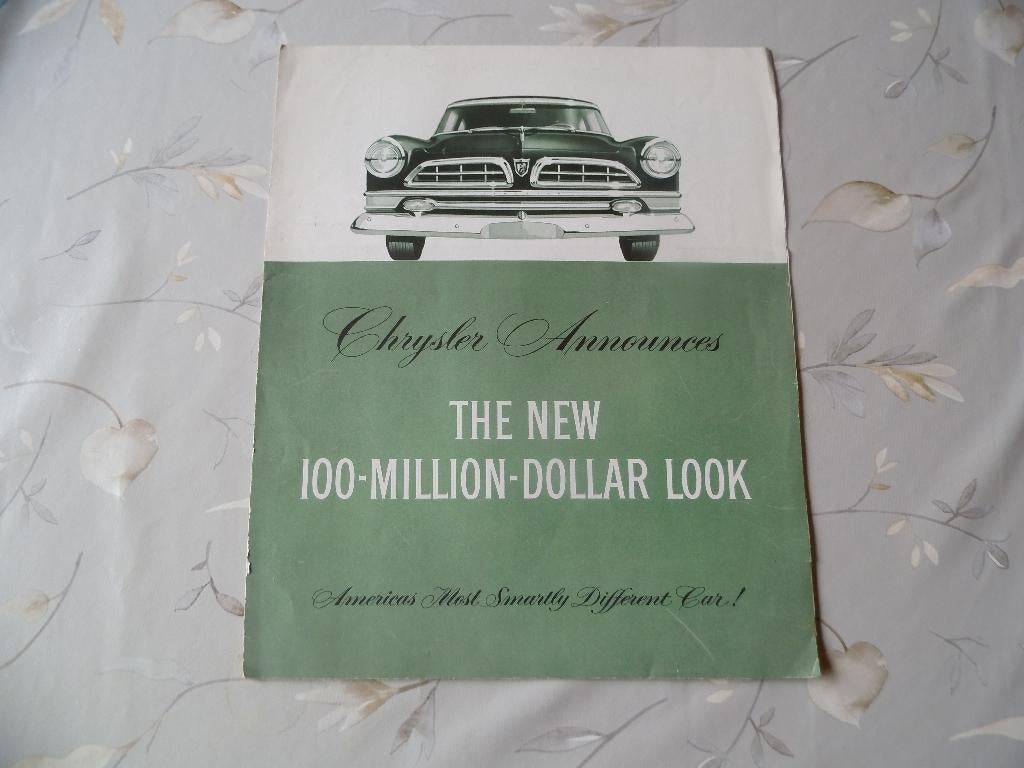 Chrysler USA programma 1954, Ophalen of Verzenden, Gelezen, Overige merken