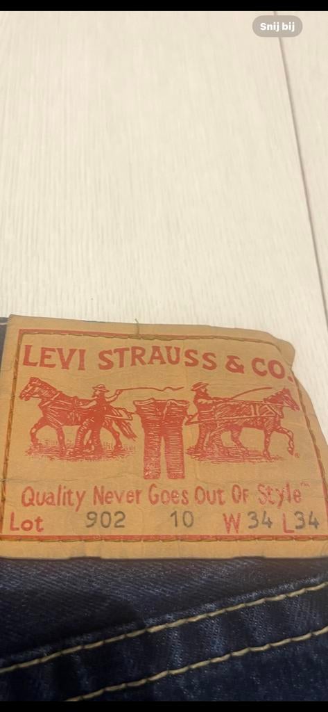Zeldzaam Levi’s, Ophalen of Verzenden, Zo goed als nieuw, Blauw, Overige jeansmaten
