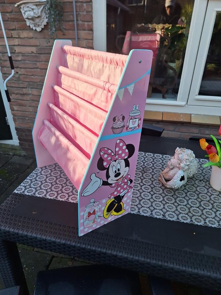 Minnie Mouse Boekenrek / Opbergrek, Gebruikt, Minder dan 50 cm, Ophalen, Minder dan 90 cm