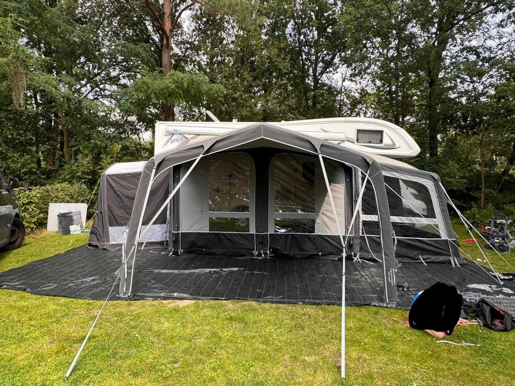 Kampa Dometic All Season Deeltent + Uitbouw + Annex + luifel, Caravans en Kamperen, Voortenten en Luifels, Ophalen of Verzenden