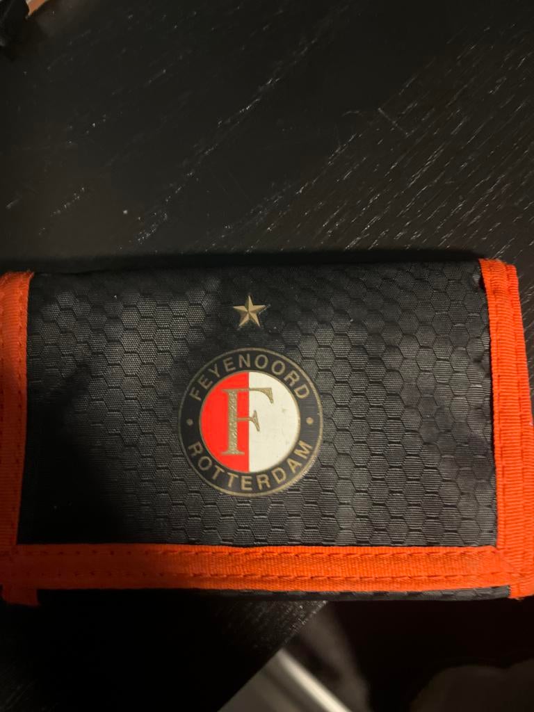 Feyenoord Portemonnee - Nieuw!, Ophalen of Verzenden, Nieuw, Zwart, Overige merken