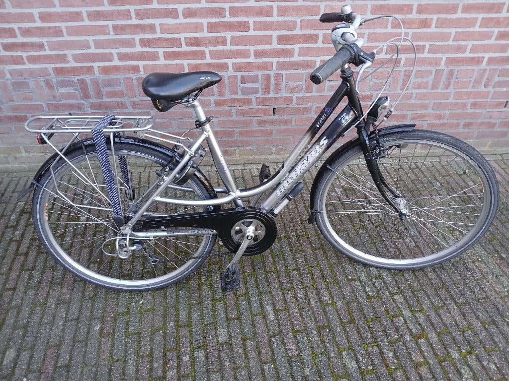Damesfiets Batavus Alamo, Fietsen en Brommers, Ophalen, Gebruikt, 47 tot 50 cm, Versnellingen