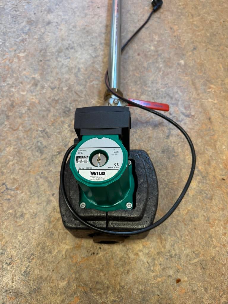 Wilco’s TOP-Z inbouwcirculatiepomp, Ophalen, Zo goed als nieuw, Minder dan 60 cm, Minder dan 30 cm