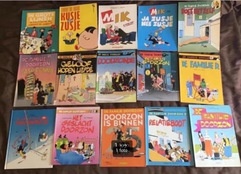 15 delen de familie Doorzon door Gerrit de Jager, Boeken, Meerdere stripboeken, Ophalen of Verzenden, Gelezen