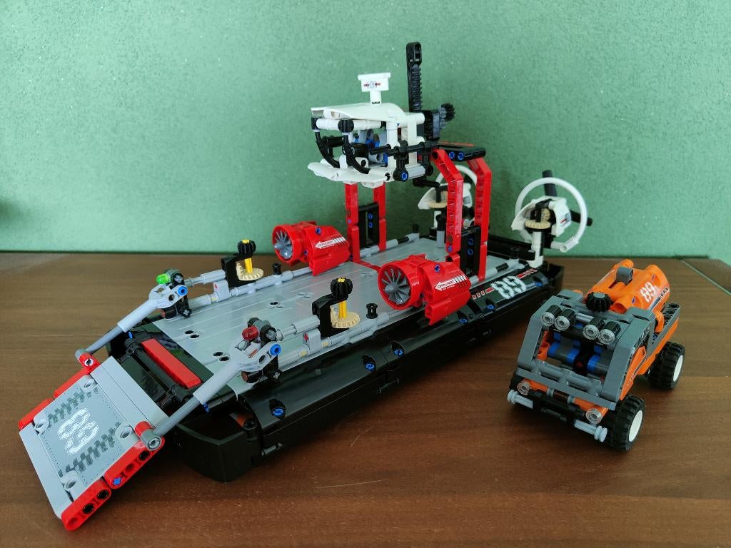 Lego 42076 Hovercraft, Ophalen of Verzenden, Zo goed als nieuw, Complete set, Lego