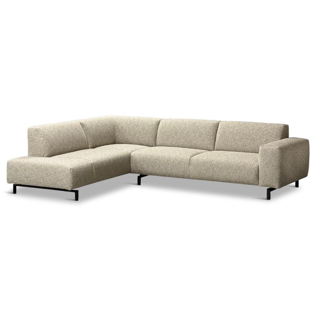 Strakke design hoekbank in meer dan 500 stoffen!!, Ophalen, Gebruikt