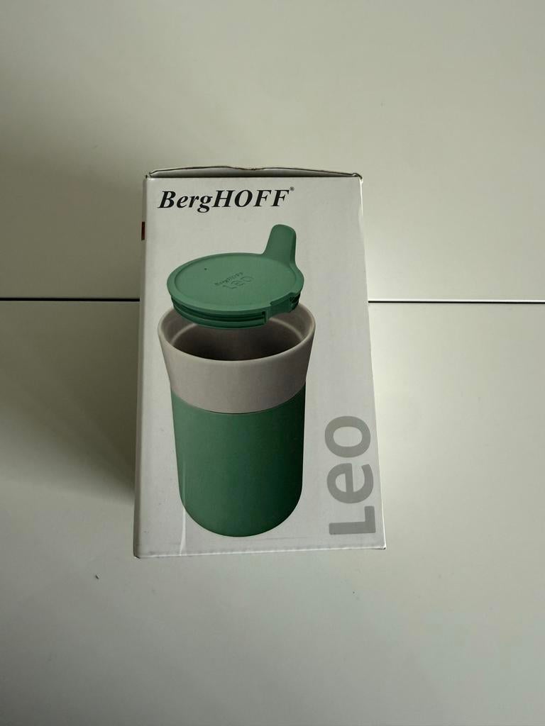 BergHOFF Leo Travelmug nieuw reisbeker 0,33L, Overige typen, Nieuw, Ophalen of Verzenden, Overige stijlen