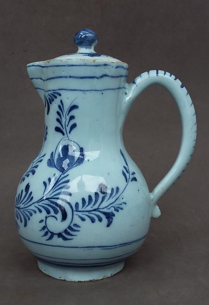 Omstreeks 1675 - 1725 Bodemvondst Delftse Kruik Kan, Antiek en Kunst, Antiek | Keramiek en Aardewerk, Ophalen of Verzenden