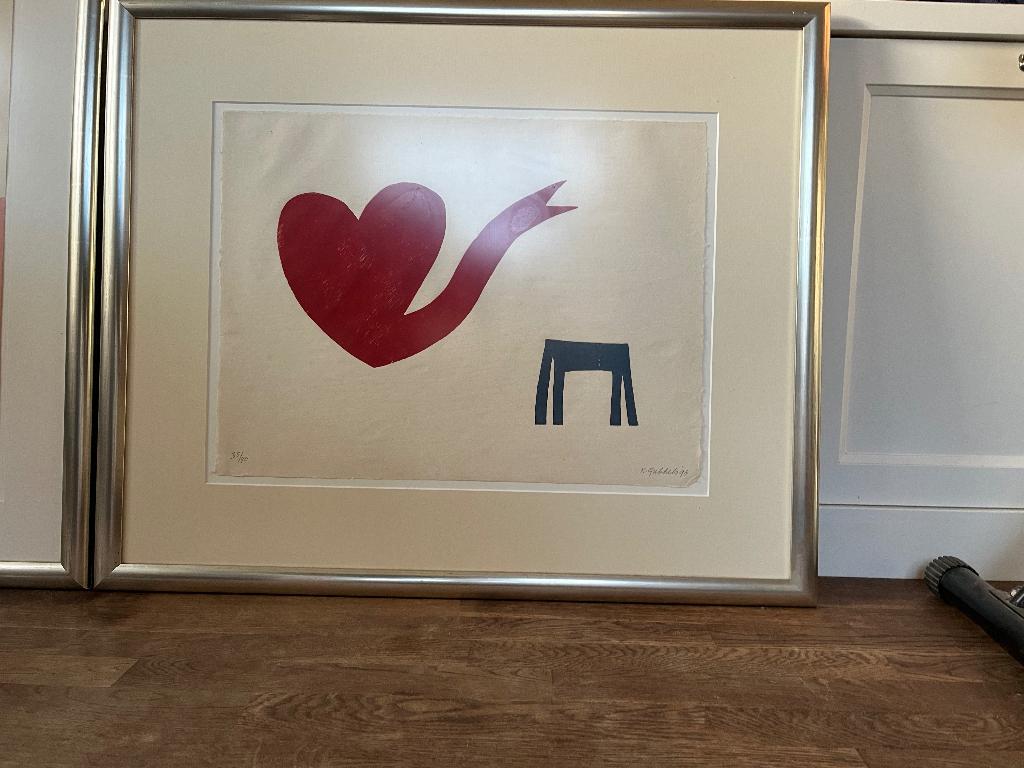 Zeefdruk Klaas Gubbels, Ophalen of Verzenden