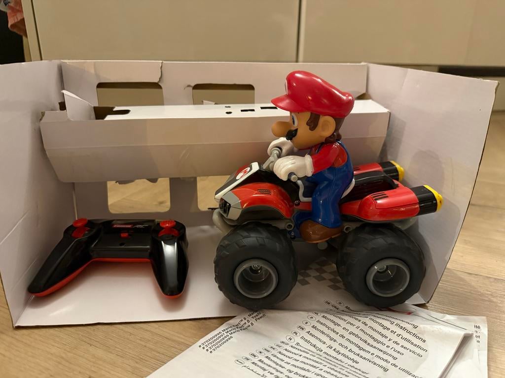 Mario Kart radio grafisch (Carrera), Kinderen en Baby's, Speelgoed | Speelgoedvoertuigen, Ophalen of Verzenden