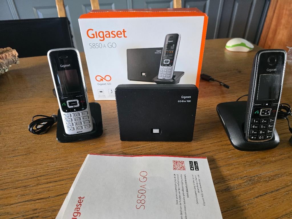 Gigaset S850 A GO + C530, Telecommunicatie, Vaste telefoons | Handsets en Draadloos, Ophalen of Verzenden, Zo goed als nieuw, 2 handsets