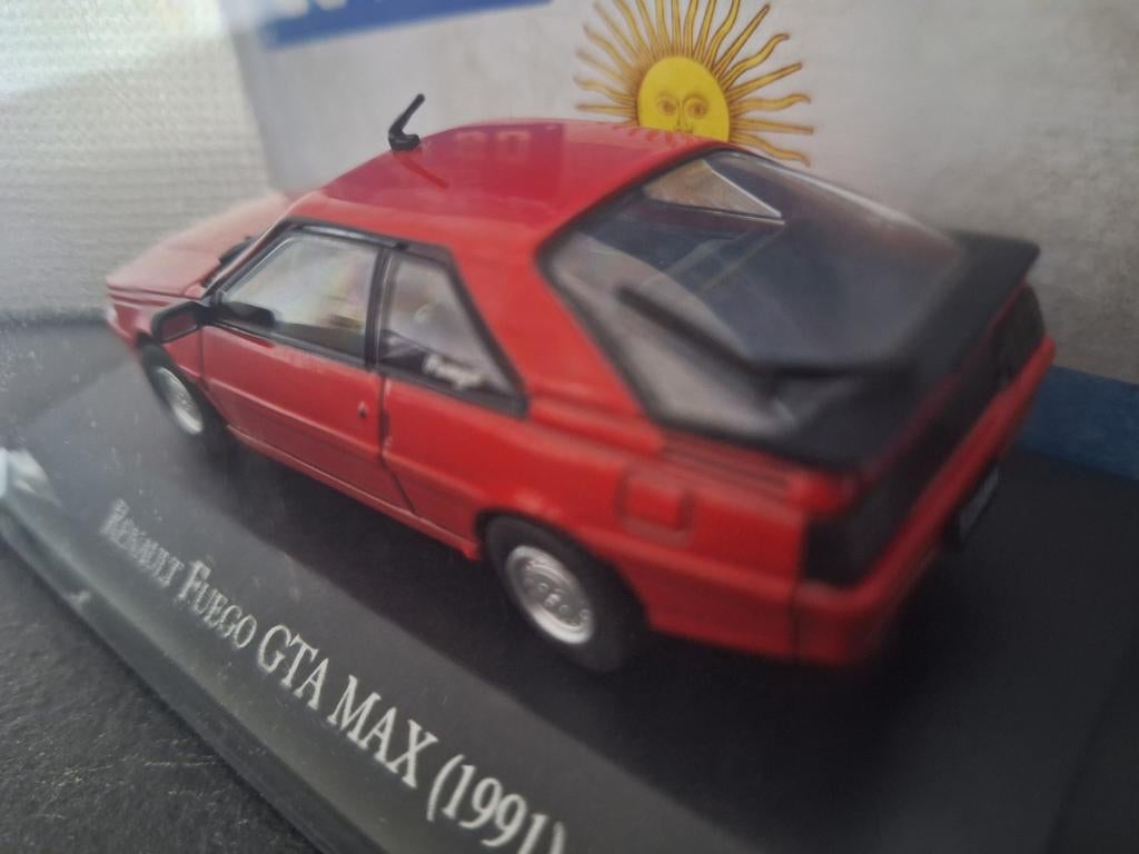 Renault Fuego GTA Max 1991 Schaal 1:43, Hobby en Vrije tijd, Modelauto's | 1:43, Overige merken, Atlas, Auto, Atlas