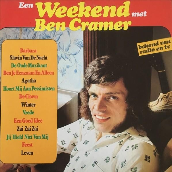 Ben Cramer - Een Weekend Met Ben Cramer LP, Ophalen of Verzenden, Gebruikt, 12 inch, Levenslied of Smartlap