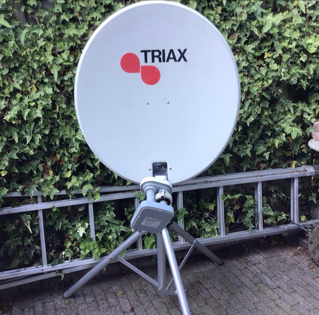 Schotelantenne met digitale ontvanger M7 SAT 801, Ophalen, Gebruikt, (Schotel)antenne-accessoires, Overige merken