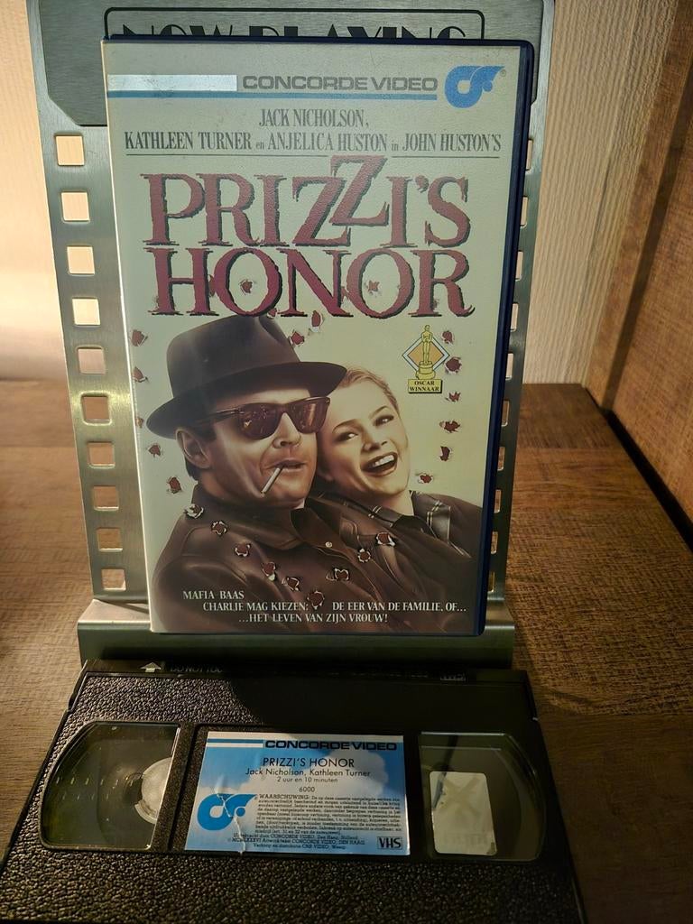 Prizzi's Honor VHS - NL Ondertiteld, Vanaf 12 jaar, Ophalen of Verzenden, Gebruikt, Drama