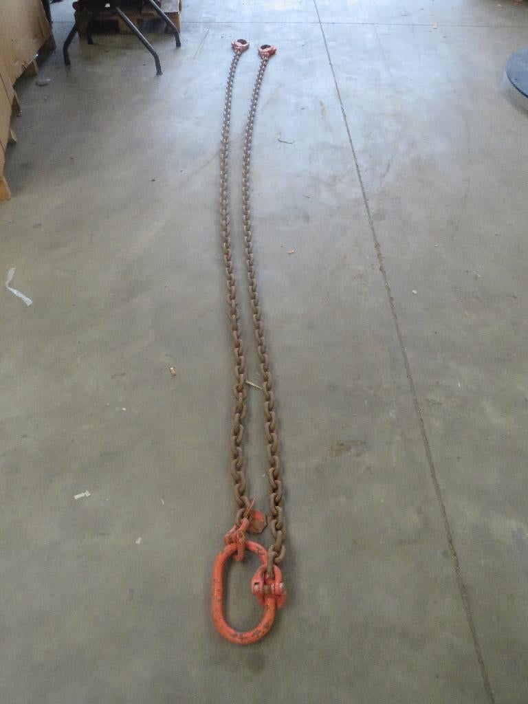 hijsketting 2 sprong 380cm 8000kg, Ophalen, Hijsketting.com, Gebruikt, Hijsketting