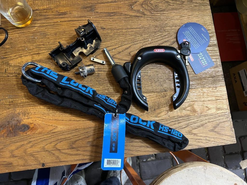 Abus slot voor Bosch Reck 2 met insteekketting, Ophalen of Verzenden, Nieuw