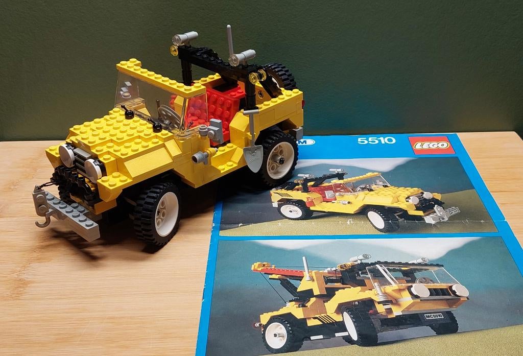 Lego 5510 Off Road 4x4, Ophalen of Verzenden, Zo goed als nieuw, Complete set, Lego