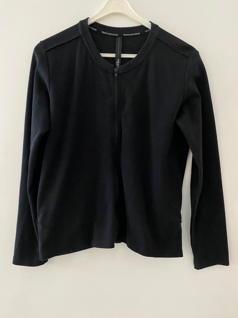 10 days jasje, Ophalen of Verzenden, Zo goed als nieuw, Maat 38/40 (M), Zwart