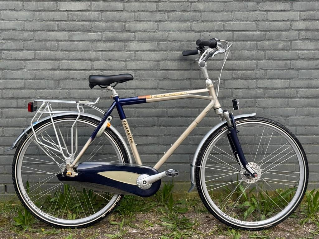 Degelijke Gazelle Xanta H57 Herenfiets Prima Staat, Fietsen en Brommers, Fietsen | Heren | Herenfietsen, Gebruikt, Versnellingen
