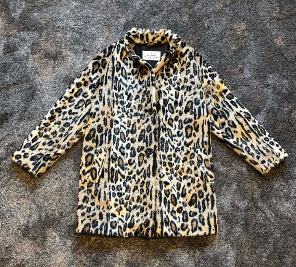 Milestone Jas Panterprint - Maat 38 - Nieuw!, Ophalen of Verzenden, Nieuw, Maat 38/40 (M), Bruin