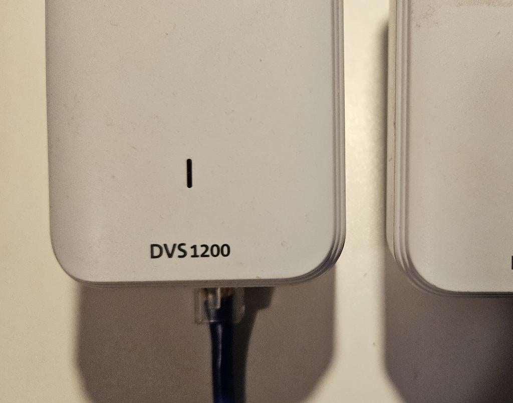 Devolo DVS 1200 Powerline Adapter 2 x, Ophalen of Verzenden, Zo goed als nieuw, Devolo