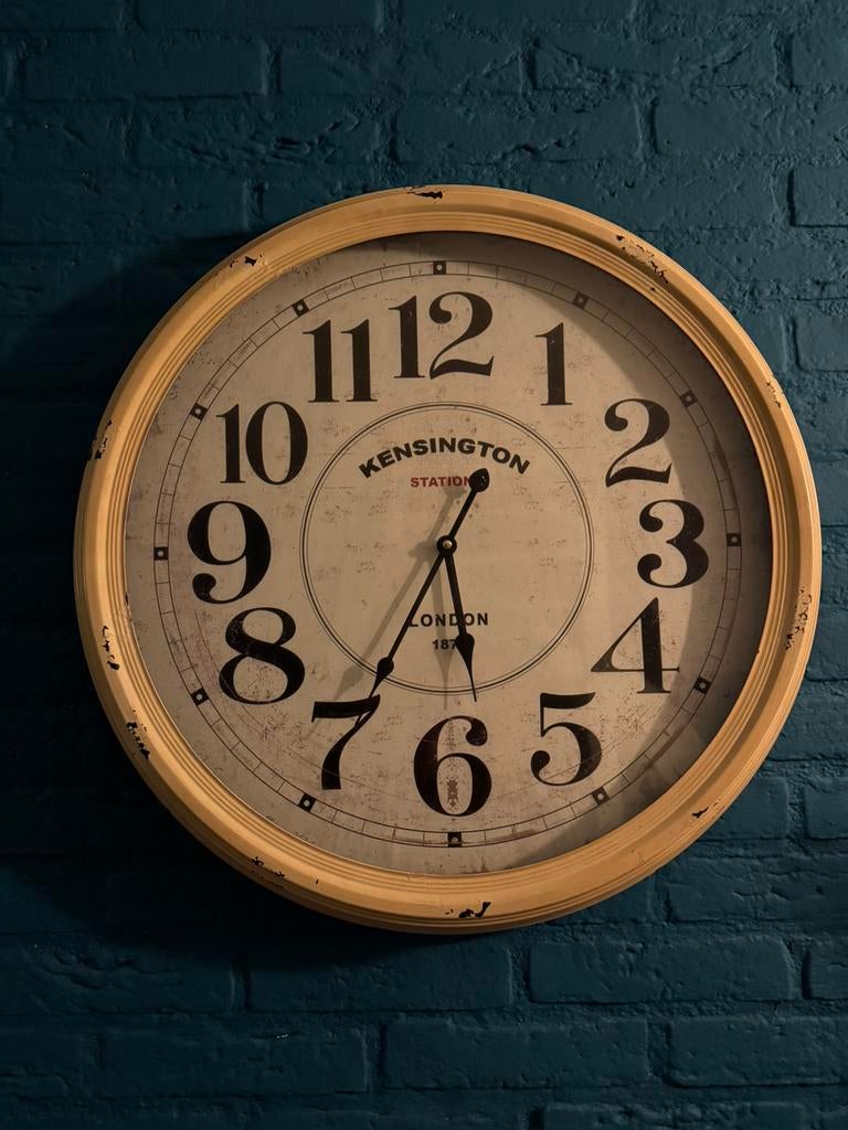 Klok vintage, Ophalen, Gebruikt, Wandklok