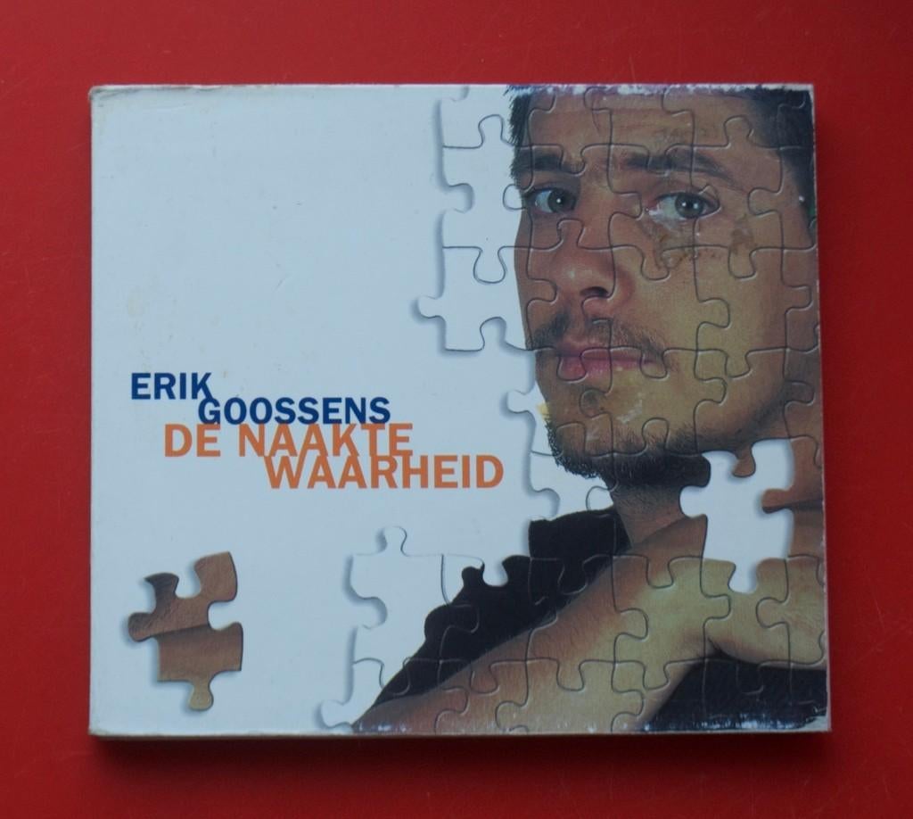 cd Erik Goossens De naakte waarheid Vlaams 1996 + Stop, Cd's en Dvd's, Ophalen of Verzenden, Gebruikt, Pop