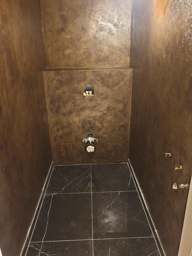Betoncire badkamer wanden (0647542675), Stucwerk