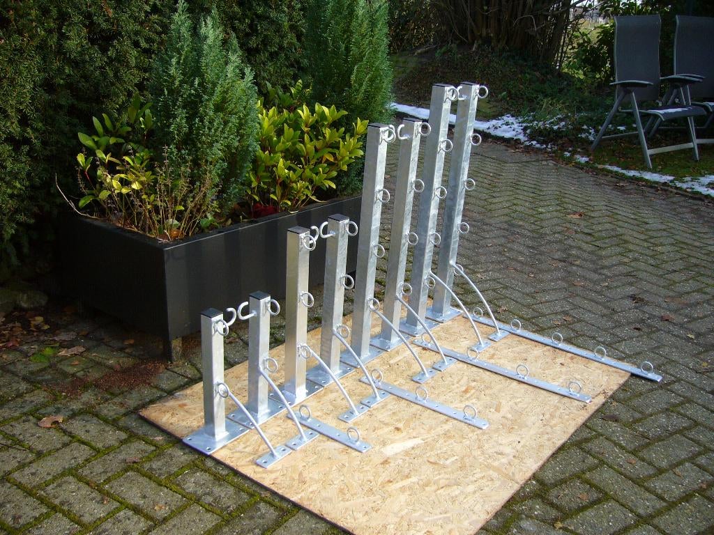 Duurzame ijzersterke waslijnmuurbeugels voor binnen / buiten, Ophalen of Verzenden, Nieuw