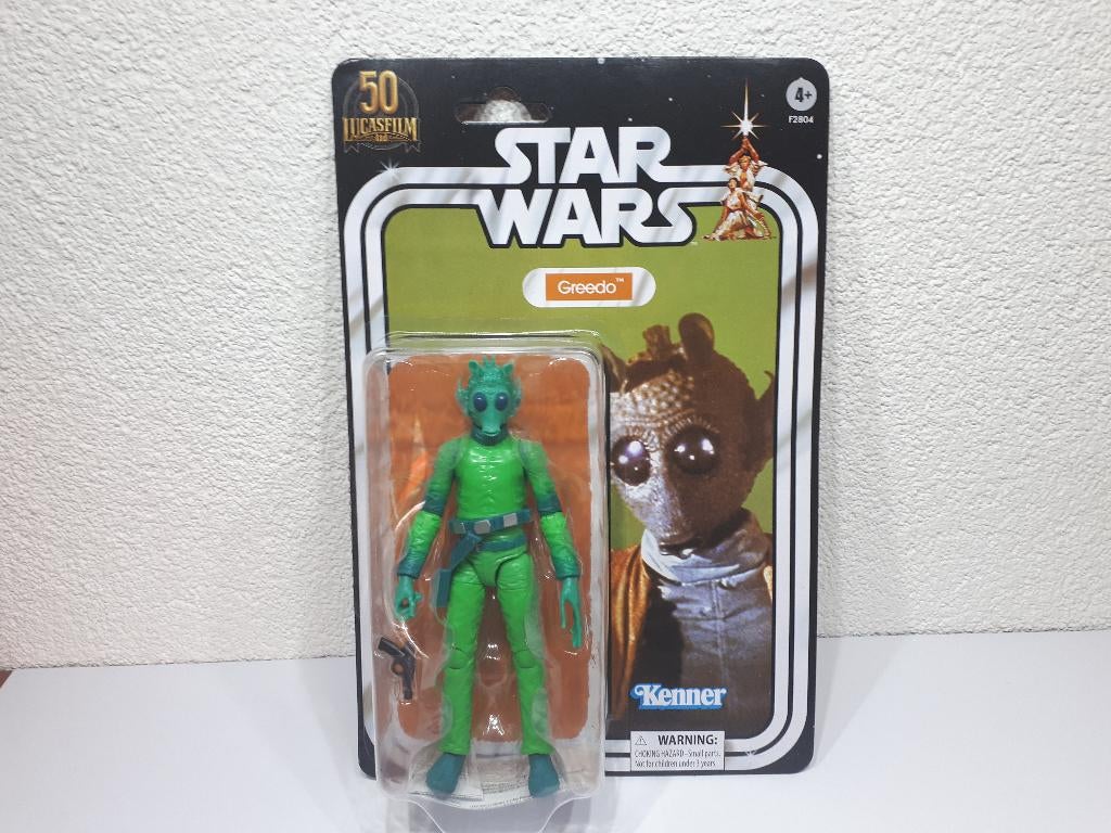 Star Wars Greedo 50th Anniversery Exclusive 6 Inch BS, Verzamelen, Star Wars, Ophalen of Verzenden, Nieuw, Actiefiguurtje