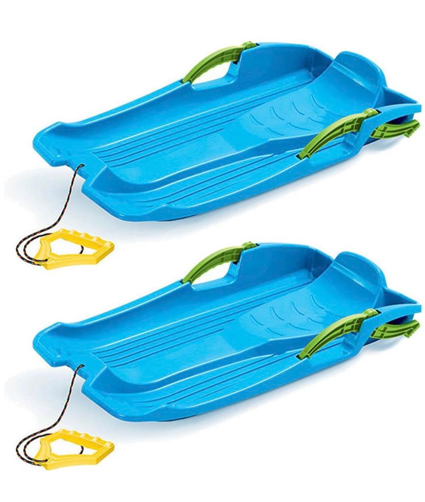 Mijdrecht > Sleetjes met rem en trekkoord, Ophalen, Kunststof, Nieuw, Rugleuning