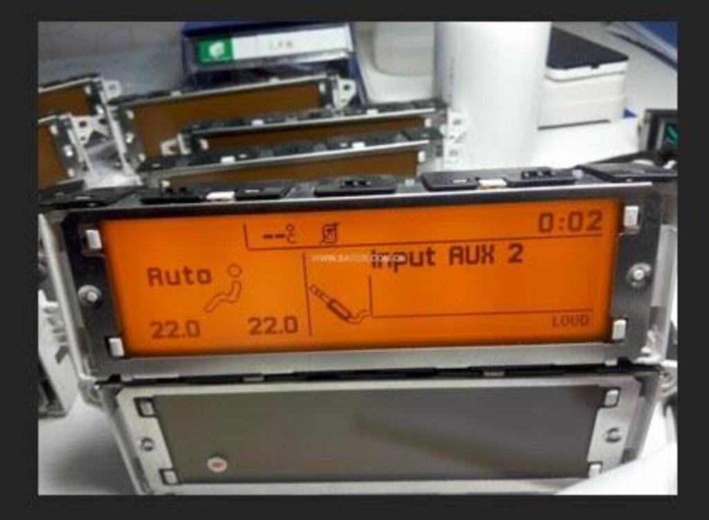 Info display Scherm Radio/ACC (Peugeot-Citroën), Ophalen of Verzenden, Gebruikt, Citroën