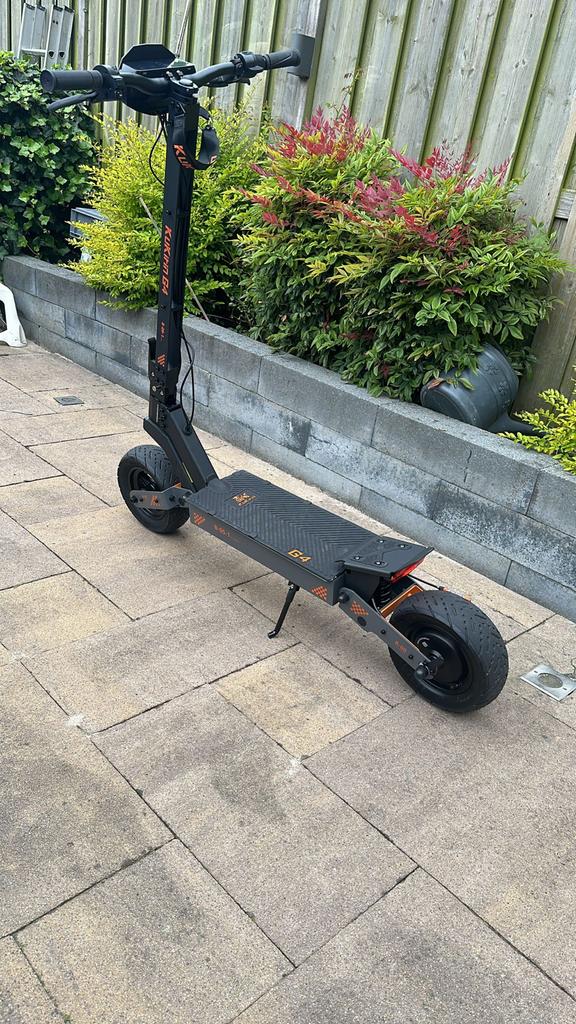 Kugoo Kukirin G4 Elektrische Step, Fietsen en Brommers, Ophalen of Verzenden, Zo goed als nieuw, Elektrische step (E-scooter)