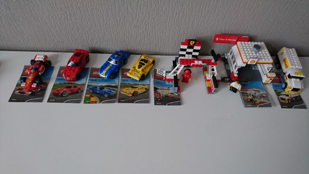 lego V-power sets Shell, Ophalen of Verzenden, Zo goed als nieuw, Complete set, Lego