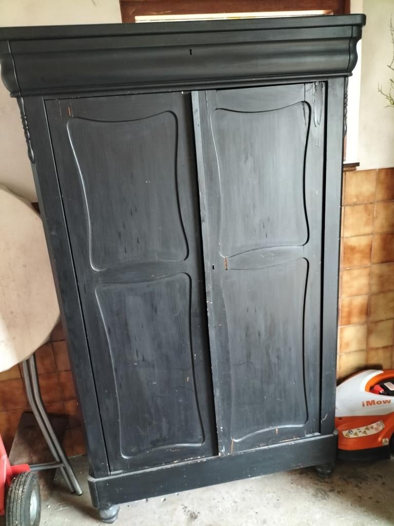 Biedermeier kast, Antiek en Kunst, Ophalen of Verzenden