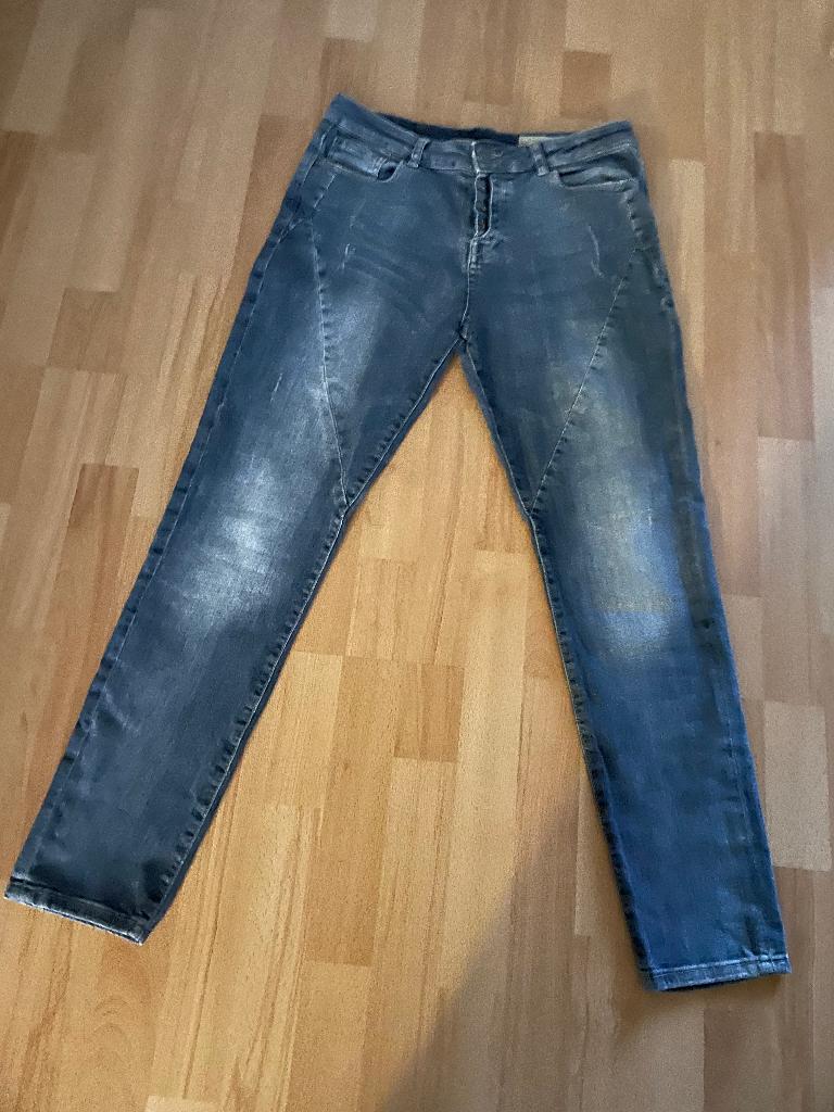 Esprit jeans maat 29 boyfriend blauw, Ophalen of Verzenden, Zo goed als nieuw, Blauw, W30 - W32 (confectie 38/40)