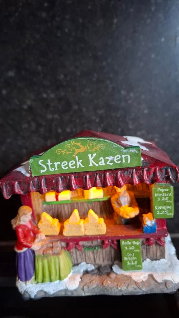 Kerstdorp Kaaskraam - Typisch Hollands, Diversen, Kerst, Ophalen of Verzenden, Gebruikt