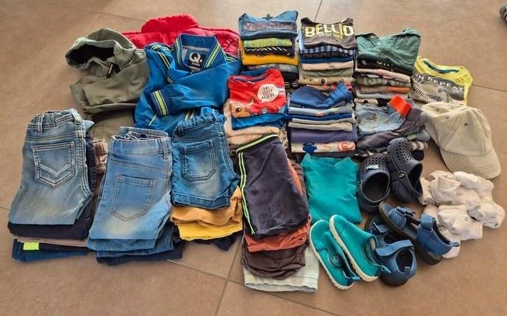 Lente / zomer kledingpakket jongens maat 86/92 92 delig, Ophalen, Zo goed als nieuw, Maat 92
