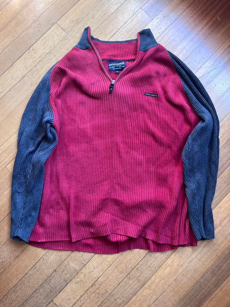 Nautica Jeans CO. - schipperstrui - 4XL!, Ophalen of Verzenden, Zo goed als nieuw, Overige maten, Rood