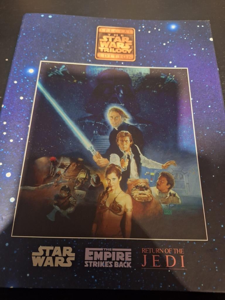 Star Wars Trilogy Album, Ophalen of Verzenden, Gebruikt, Boek of Poster